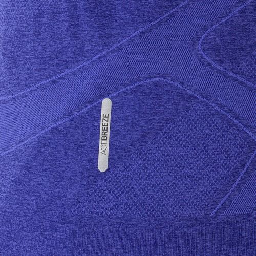 Мъжка блуза с дълъг ръкав за бягане ASICS Road Seamless LS cobalt burst/eggplant