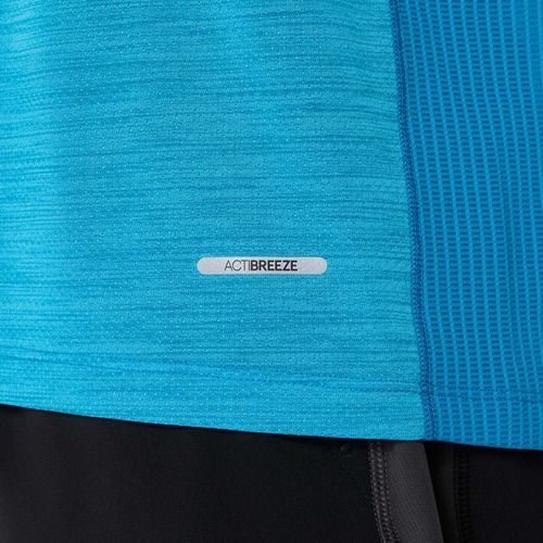 Мъжка тениска за бягане ASICS Road aegean blue
