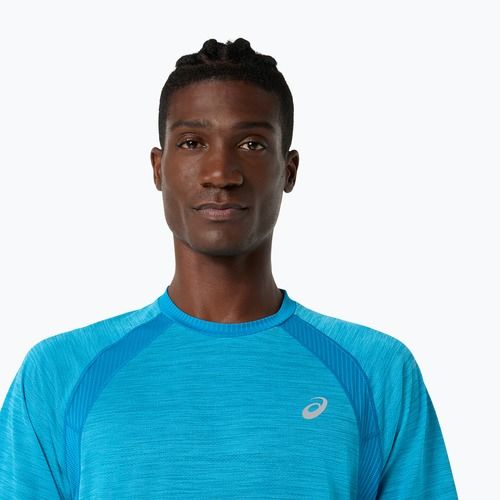 Мъжка тениска за бягане ASICS Road aegean blue