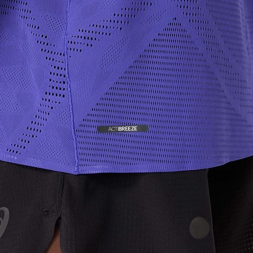 Мъжка тениска за бягане ASICS Metarun SS Top cobalt burst