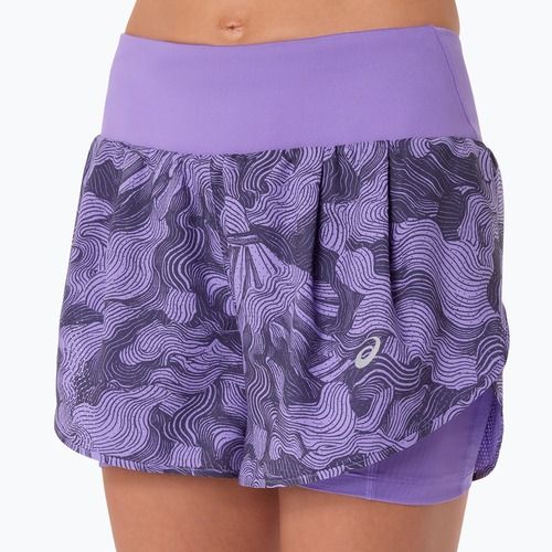 Дамски шорти за бягане ASICS Road All Over Print amethyst