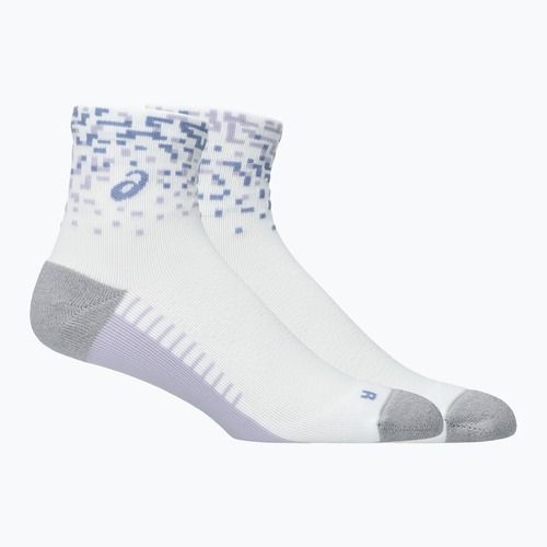 Чорапи ASICS Performance Run Quarter brilliant white/lilac hint/bluebell