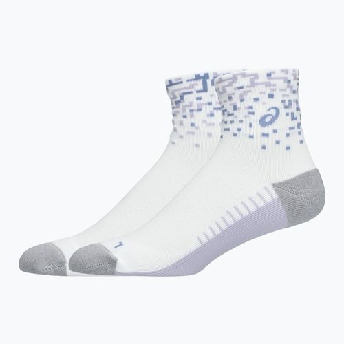 Чорапи ASICS Performance Run Quarter brilliant white/lilac hint/bluebell