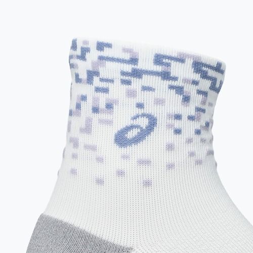 Чорапи ASICS Performance Run Quarter brilliant white/lilac hint/bluebell