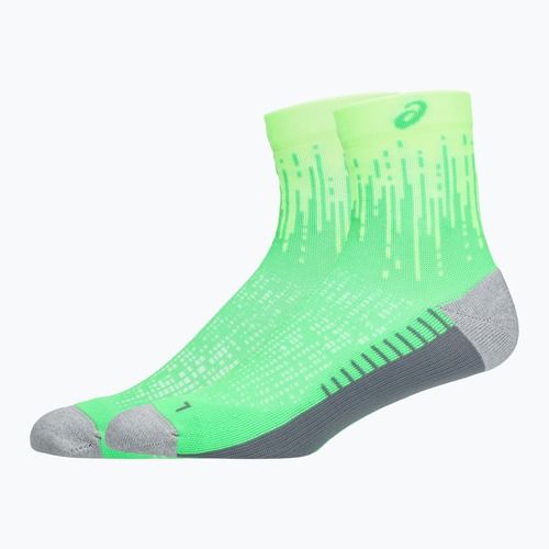 Чорапи ASICS Performance Run Quarter illuminate green/vital green