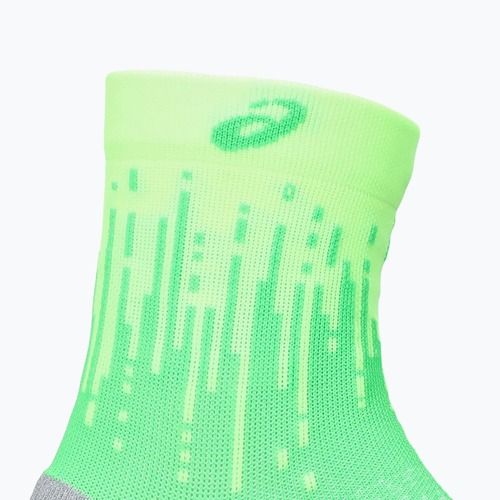 Чорапи ASICS Performance Run Quarter illuminate green/vital green