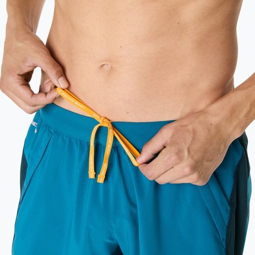 Мъжки шорти за бягане ASICS Road 7IN tranquil teal/dark teal/yamabuki