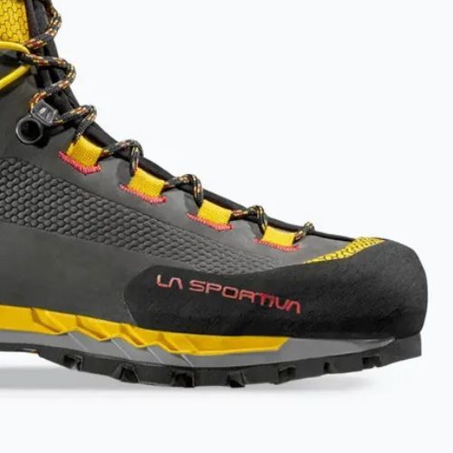 Мъжки високопланински обувки La Sportiva Trango Tech Leather GTX black/yellow