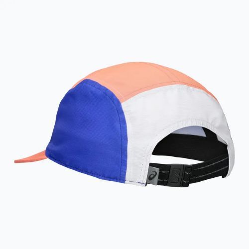 Шапка с козирка ASICS Performance Running 5 Panel sun coral/brilliant white