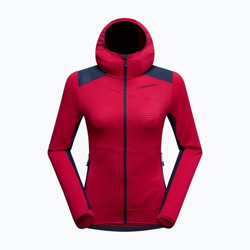 Дамски поларен суитшърт La Sportiva Aequilibrium Thermal Hoody azalea/night sky