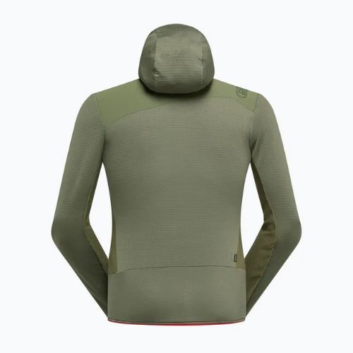 Мъжки поларен суитшърт La Sportiva Aequilibrium Thermal Hoody cypress/mountain red