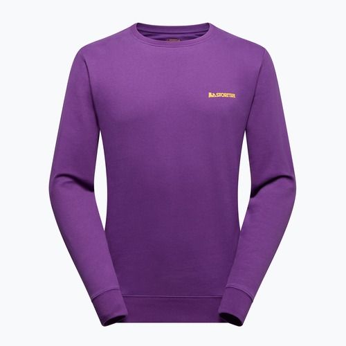 Мъжки суитшърт La Sportiva Climbing On The Moon viola/giallo