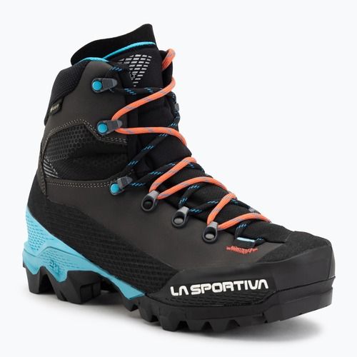 Дамски високопланински обувки La Sportiva Aequilibrium LT GTX black/hibiscus