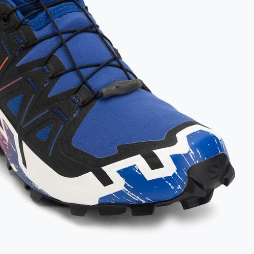 Обувки за бягане Salomon Speedcross 6 GTX surf the web/fiery red/white