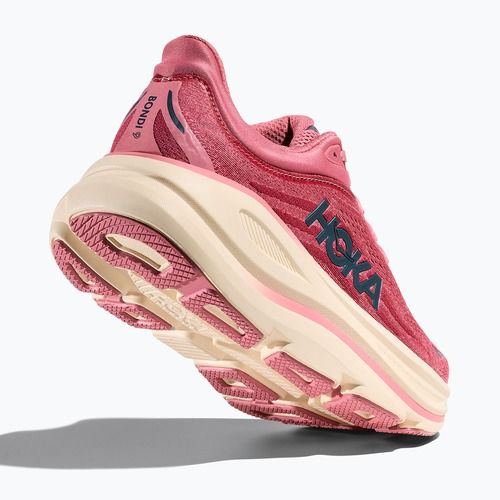Дамски обувки за бягане HOKA Bondi 9 Wide lingonberry/cranberry