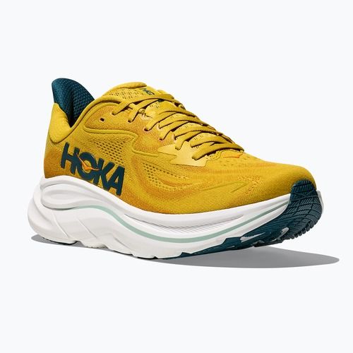 Мъжки обувки за бягане HOKA Clifton 10 yellow gold/tidal wave