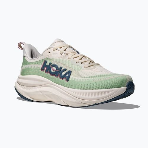 Дамски обувки за бягане HOKA Skyflow alabaster/vintage green