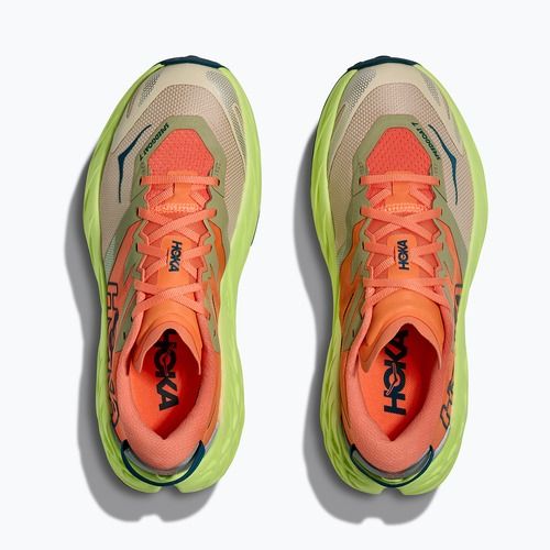 Дамски обувки за бягане HOKA Speedgoat 7 persimmon/neon yuzu