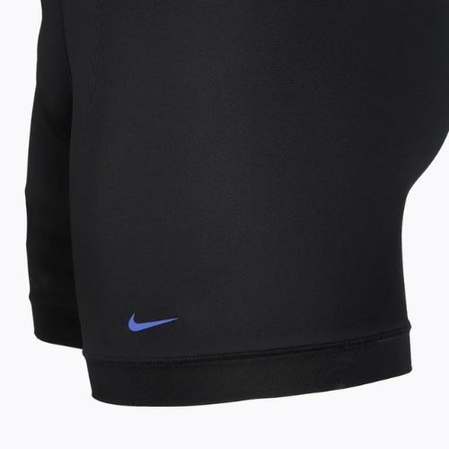 Мъжки боксерки Nike Essential Micro 3 чифта black/sapphire/wolf grey/team crimson