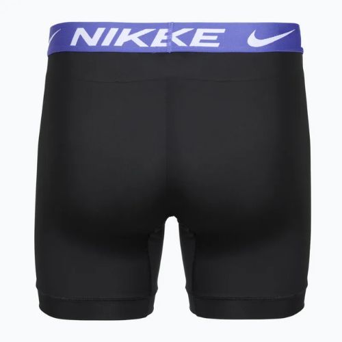 Мъжки боксерки Nike Essential Micro 3 чифта black/sapphire/wolf grey/team crimson