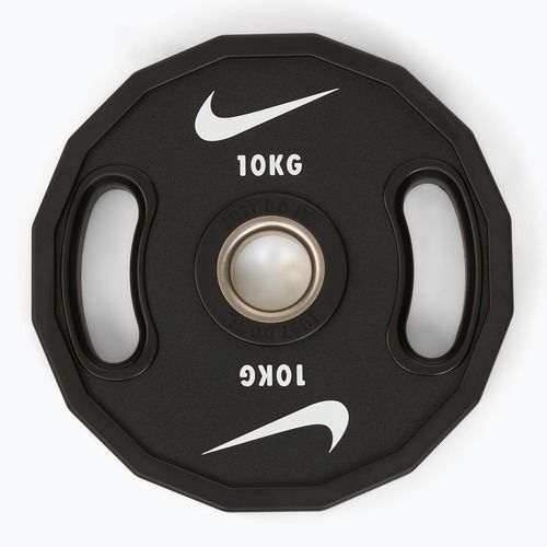 Бъмпер тежести  Nike Strength Pro Urethane Plates 10 kg black/white