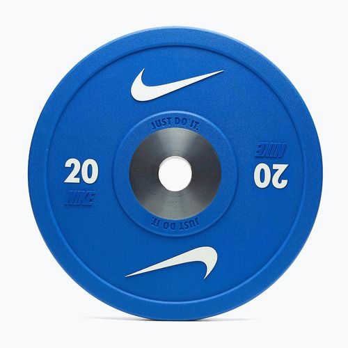 Бъмпер тежести Nike Strength Pro Urethane Bumper Plates 20 kg blue/white