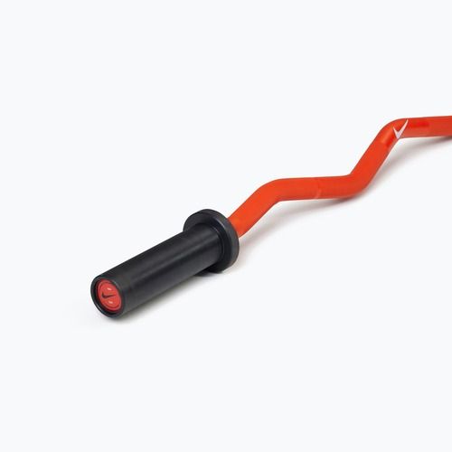 Извит лост Nike Strength Shield Curl Bar orange