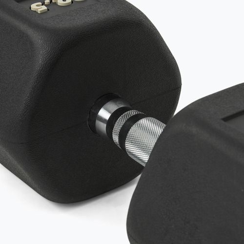 Гумиран дъмбел Nike Strength Hex 22,5 kg black/white