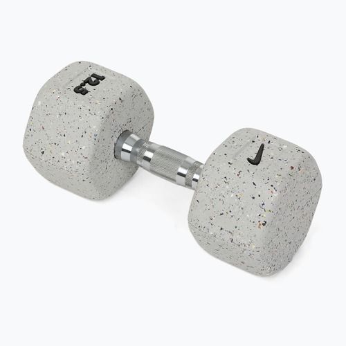 Дъмбел Nike Strength Grind Hex Dumbbell 12.5 kg wolf grey