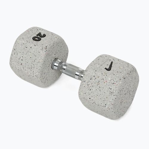 Дъмбел Nike Strength Grind Hex 20 kg wolf grey