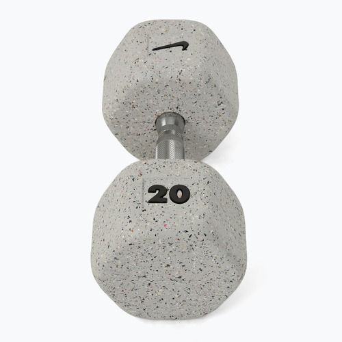 Дъмбел Nike Strength Grind Hex 20 kg wolf grey