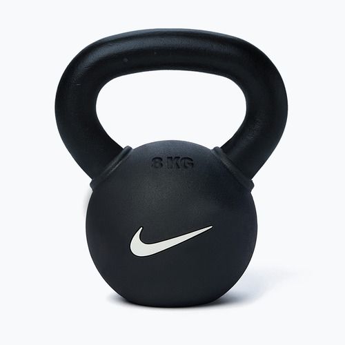 Кетълбел Nike Strength Rubber Coated 8 kg black/white