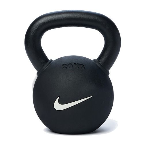 Кетълбел Nike Strength Rubber Coated 20 kg black/white