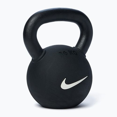 Кетълбел Nike Strength Rubber Coated 16 kg black/white