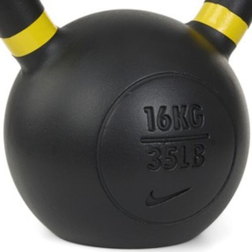 Kettlebell Nike Strength Cast Iron 20 кг черно/сиво