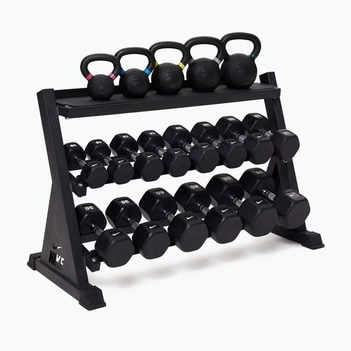 Стойка за гири и кетелбел Nike Strength Dumbbell & Kettlebell Storage Rack black