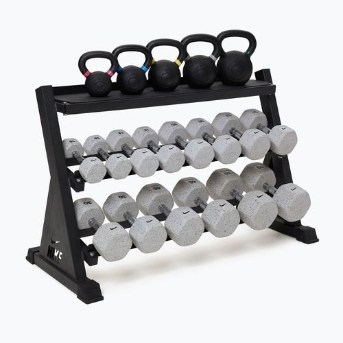 Стойка за гири и кетелбел Nike Strength Dumbbell & Kettlebell Storage Rack black