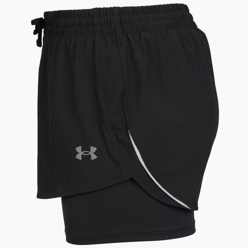 Дамски шорти за бягане Under Armour Velociti Pro 4“ 2N1 ultimate black/ultimate black/ultimate black