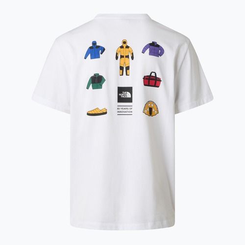 Мъжка тениска за трекинг The North Face Mountain Celebration Regular tnf white