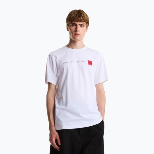 Мъжка тениска за трекинг The North Face Never Stop Exploring Regular tnf white