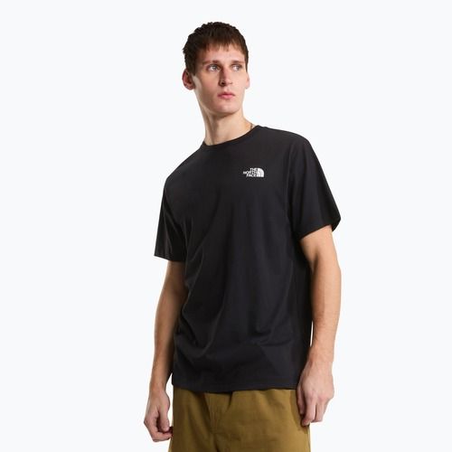 Мъжка тениска за трекинг The North Face Vertical Regular tbf black
