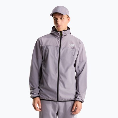 Мъжко софтшел яке The North Face Moutain Athletics Ushba Hooded trancscedent grey