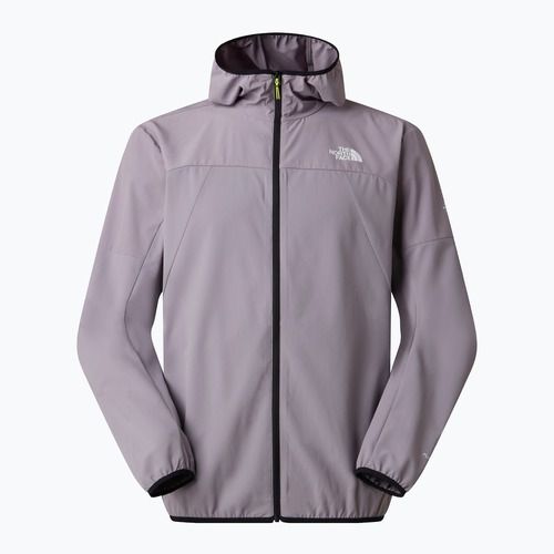 Мъжко софтшел яке The North Face Moutain Athletics Ushba Hooded trancscedent grey