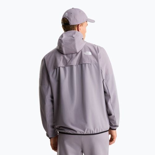 Мъжко софтшел яке The North Face Moutain Athletics Ushba Hooded trancscedent grey