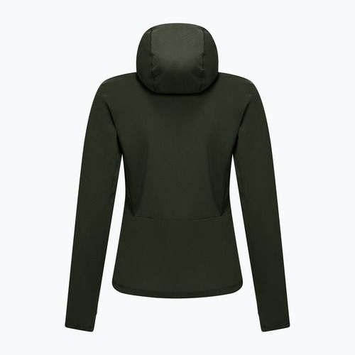 Дамски трекинг суитшърт Salewa Puez Sun Hoodie dark olive