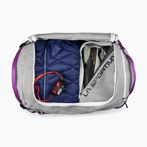 Пътна чанта La Sportiva Nomad Duffel 40 l chalk/black