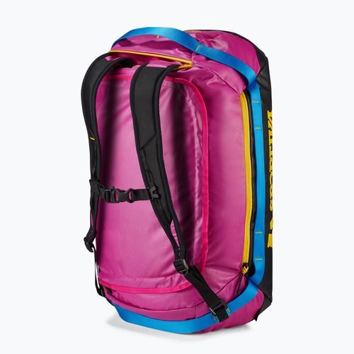Пътна чанта La Sportiva Nomad Duffel 40 l fucsia/giallo