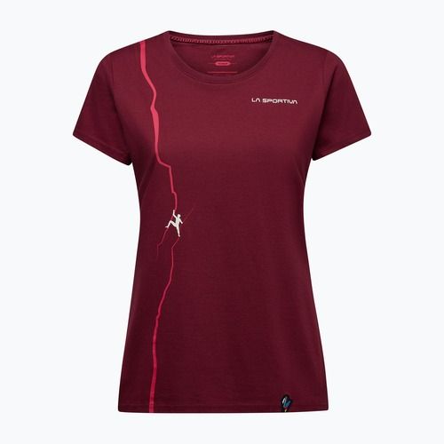 Дамска тениска La Sportiva Route redwood/azalea