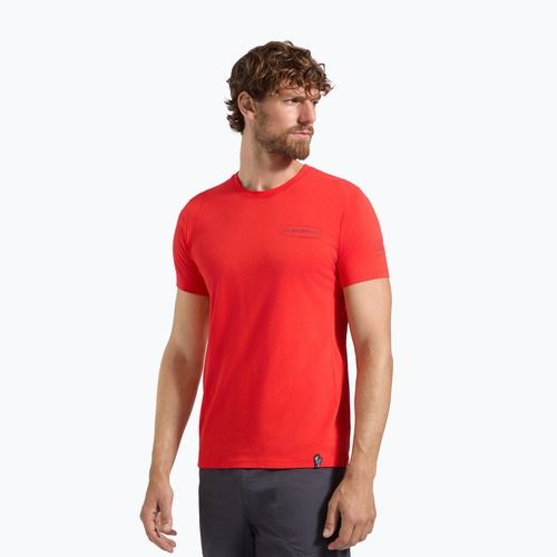 Мъжка тениска La Sportiva Mantra rosso montagna/cielo notturno