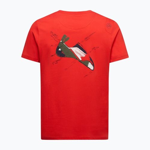 Мъжка тениска La Sportiva Mantra rosso montagna/cielo notturno